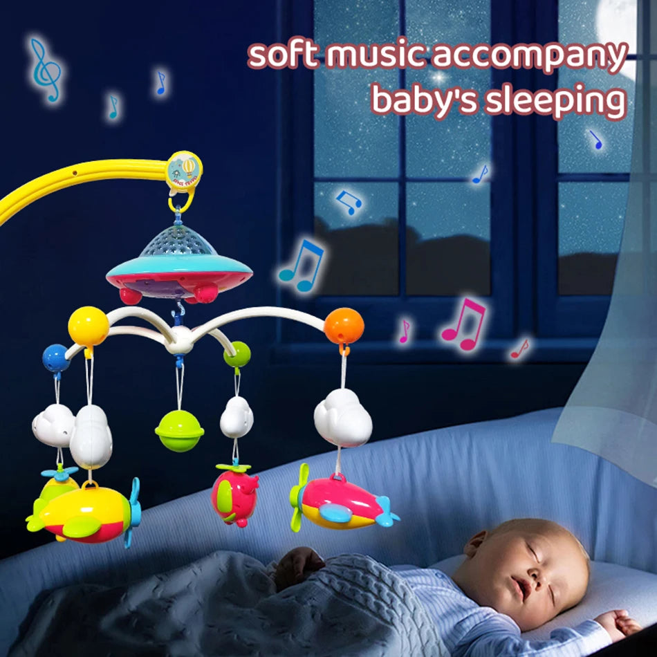 Musical Baby Crib Mobile &ndash; 108 Melodies and Lights Projection