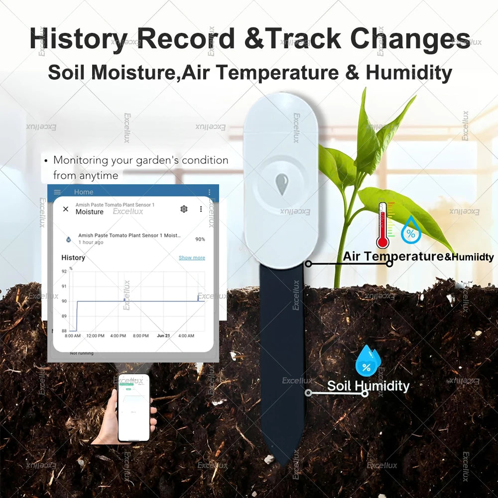 Z2M Zigbee Soil Moisture Tester &ndash; Humidity and Temp Monitor