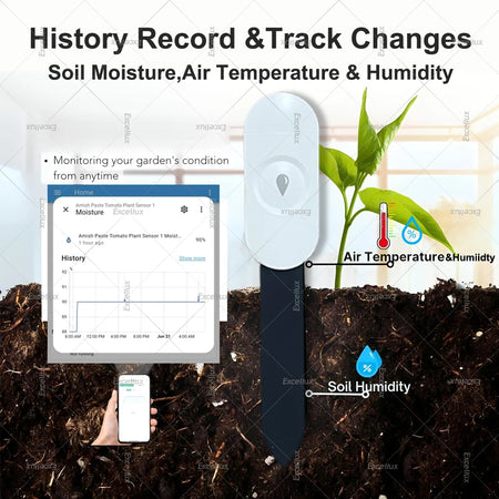 Z2M Zigbee Soil Moisture Tester &ndash; Humidity and Temp Monitor