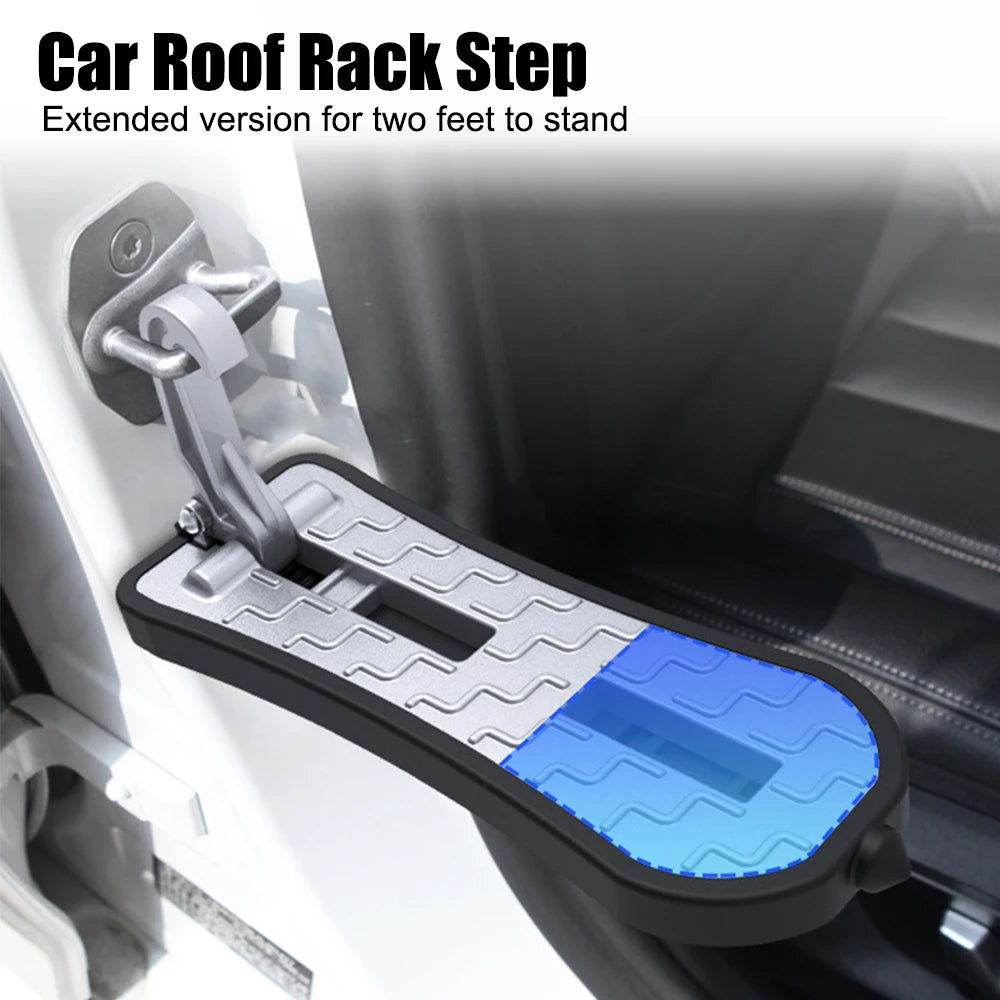 Emergency Window Breaker Car Roof Rack Step &ndash; Foldable Step