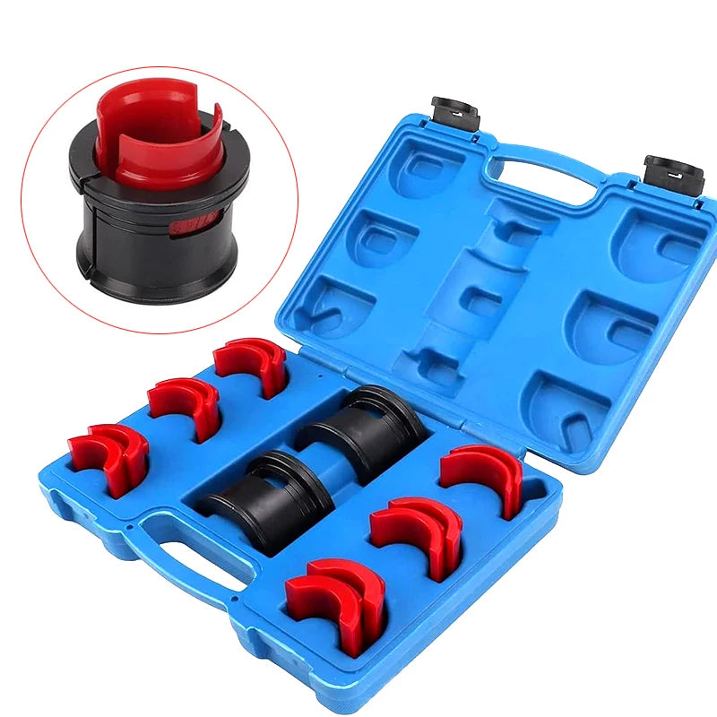 ITYAGUY Fork Seal Driver Kit For Motorcycles, Universal 35-50mm With 6 Adapters