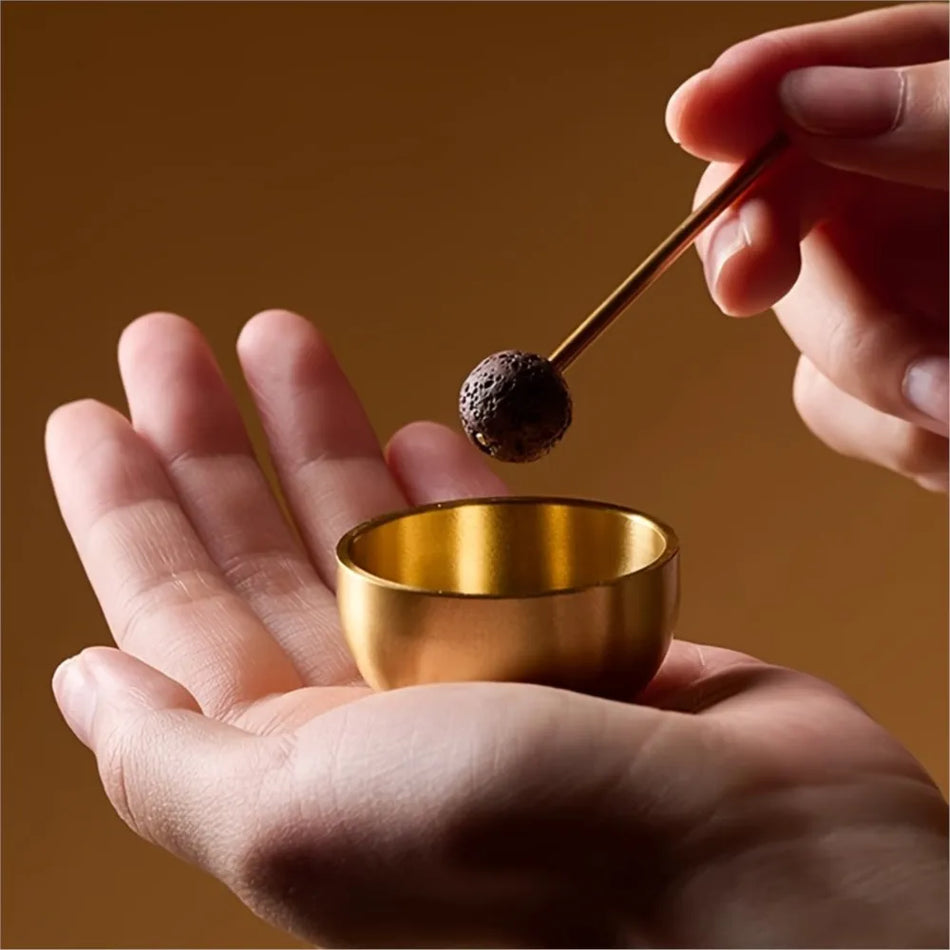 Mini Singing Bowl Set for Meditation, Yoga, Stress Relief and Chakra Healing