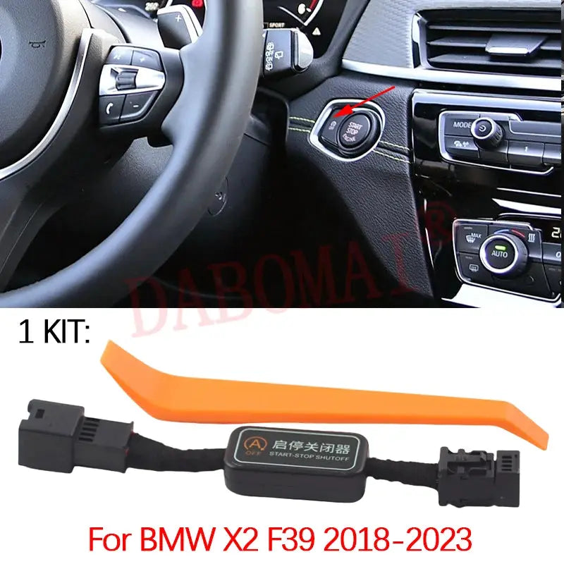 For BMW 1 2 3 4 5 6 7 X2 X3 X4 X5 X6 F20 F30 F07 F10 Car Automatic Stop Start Engine System Off Cable Plug and Play Eliminator by InterCyprus Trading Ltd