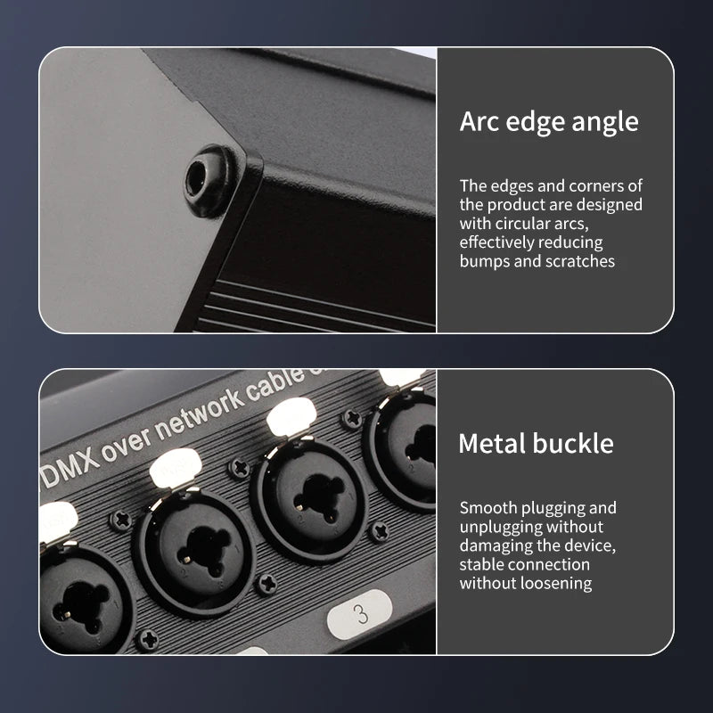 4 Channel XLR to RJ45 Cable