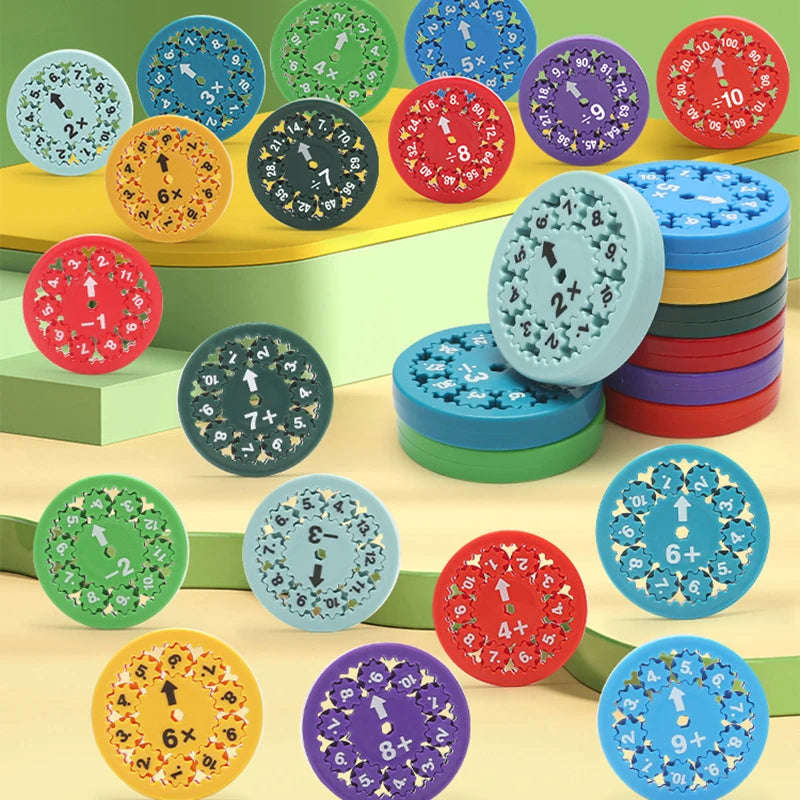 Math Fidget Spinners BZS00611 - Educational Abacus Toy