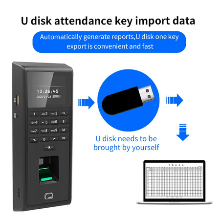 WG26 &ndash; Biometric Fingerprint Time Attendance System
