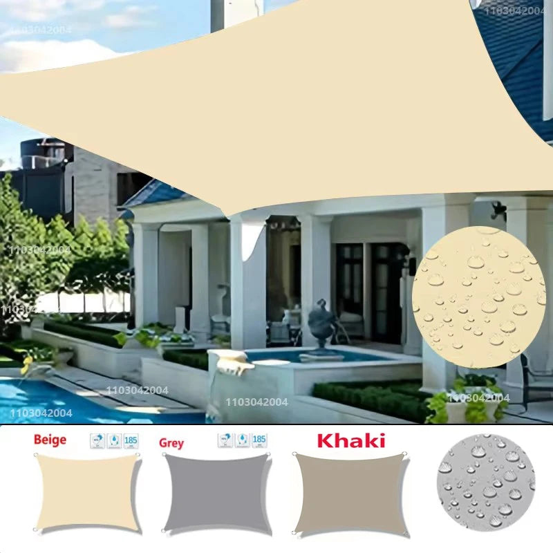 Waterproof UV-Resistant Outdoor Sunshade Canopy Cover