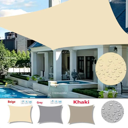 Waterproof UV-Resistant Outdoor Sunshade Canopy Cover