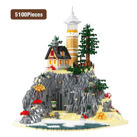 Lighthouse Building Block Set &ndash; Creative DIY Assembly Game 5100pieces