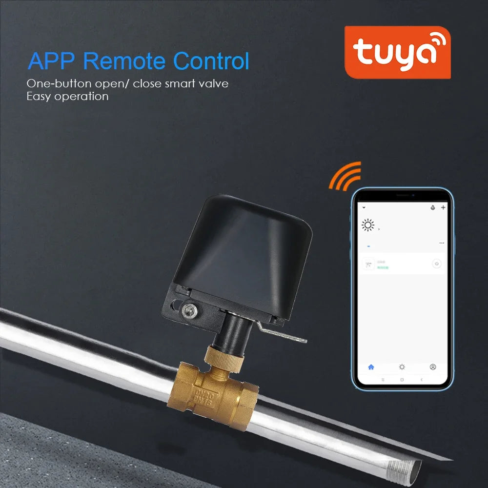 Tuya Smart Water Valve &ndash; Wireless Control With Alexa