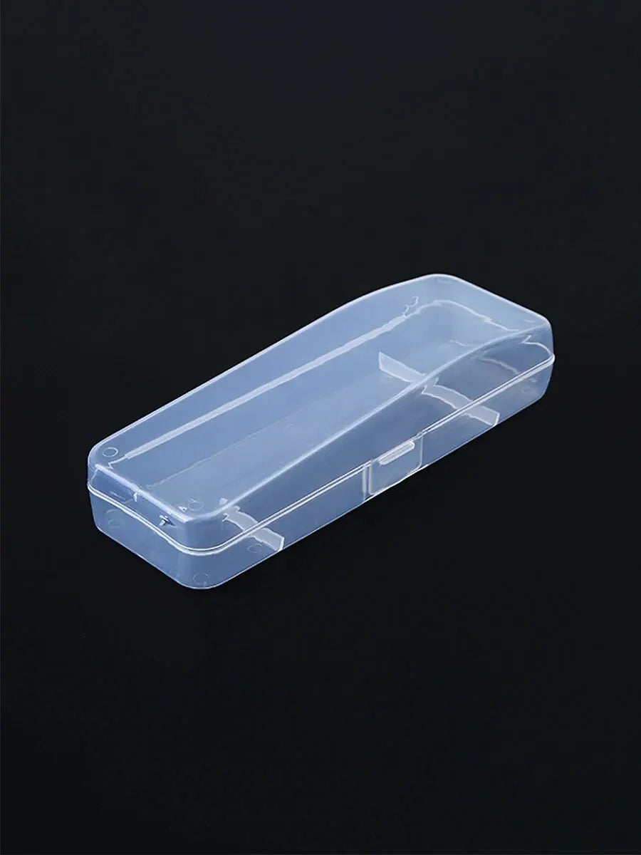 Portable Double-Layer Manual Shaver Storage Box for Travel