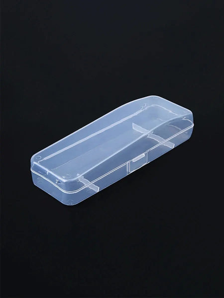 Portable Double-Layer Manual Shaver Storage Box for Travel