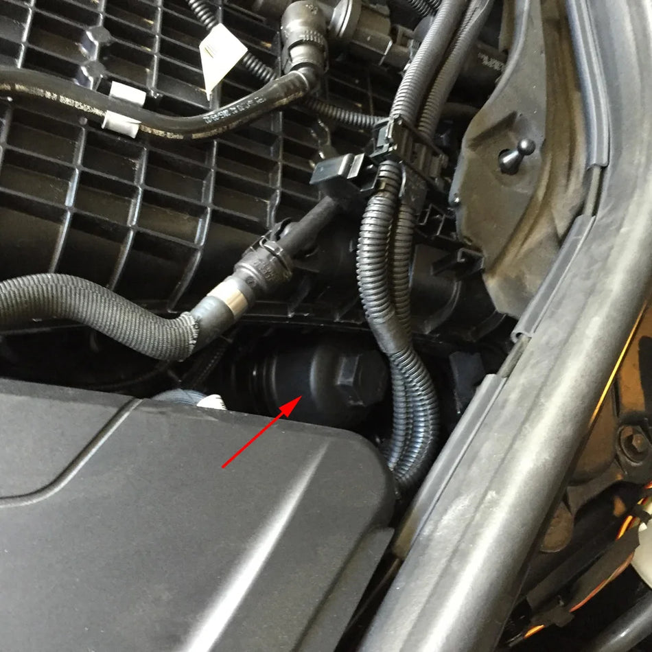 Alyvos filtro dangtelis bilietų aliuminio BMW B58 varikliui aukščiausios kokybės