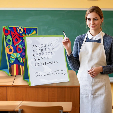 Double Sided Teaching Handwriting Board &ndash; Foldable Design