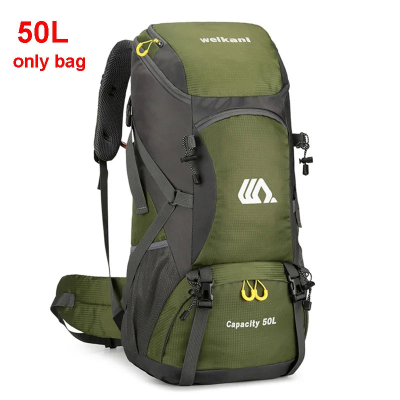 50L Travel Backpack &ndash; Waterproof Outdoor Travel Gear 50L AG only Bag