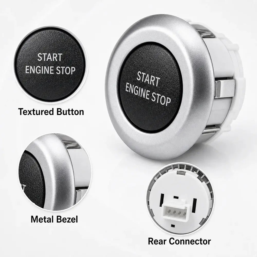 Engine Start Stop Switch Push Button for Land Rover Discovery 4 LR4 Range Rover Sport 2010-2016 LR014015 by InterCyprus Trading Ltd