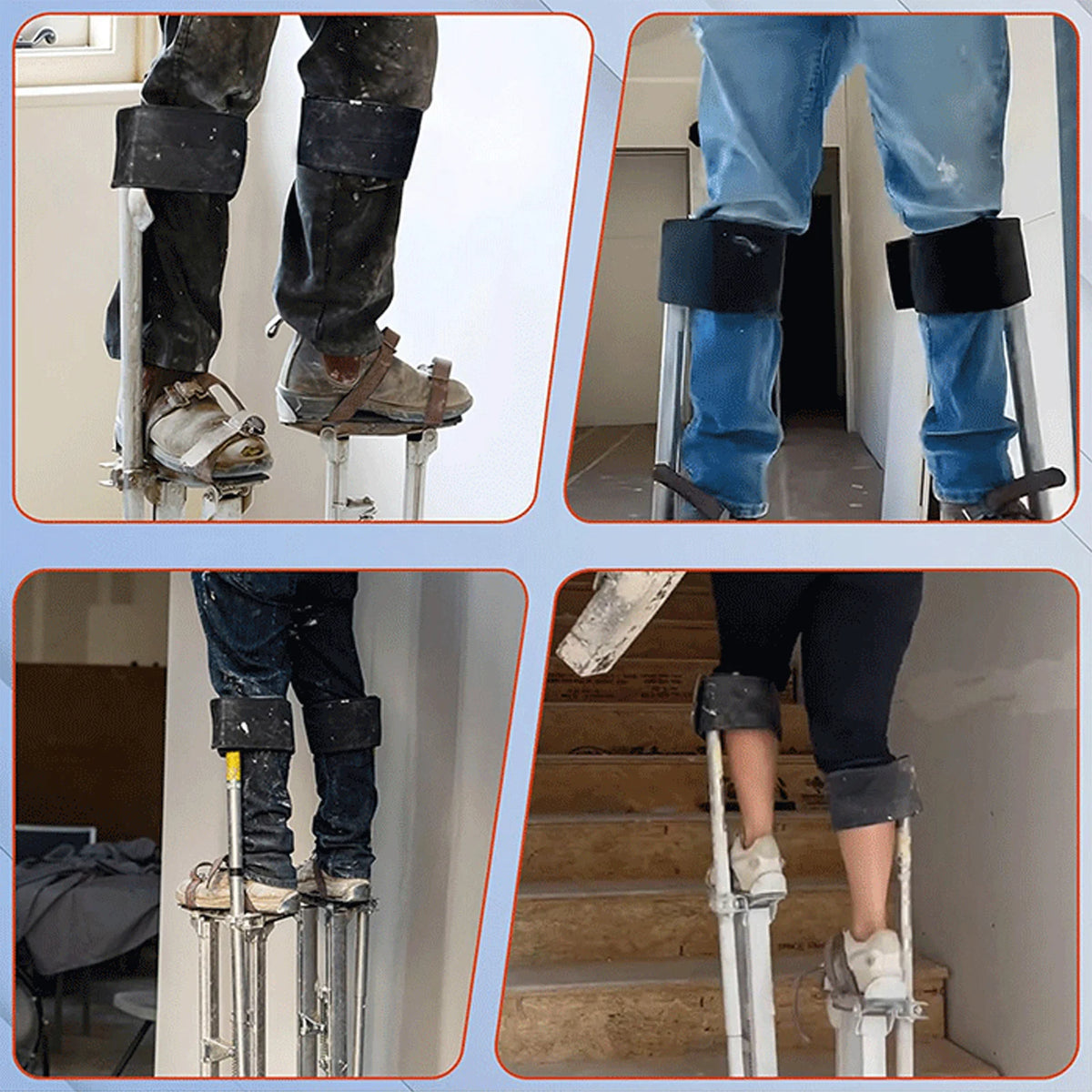 Stilts Straps - Secure Fit With Tear Resistant Nylon