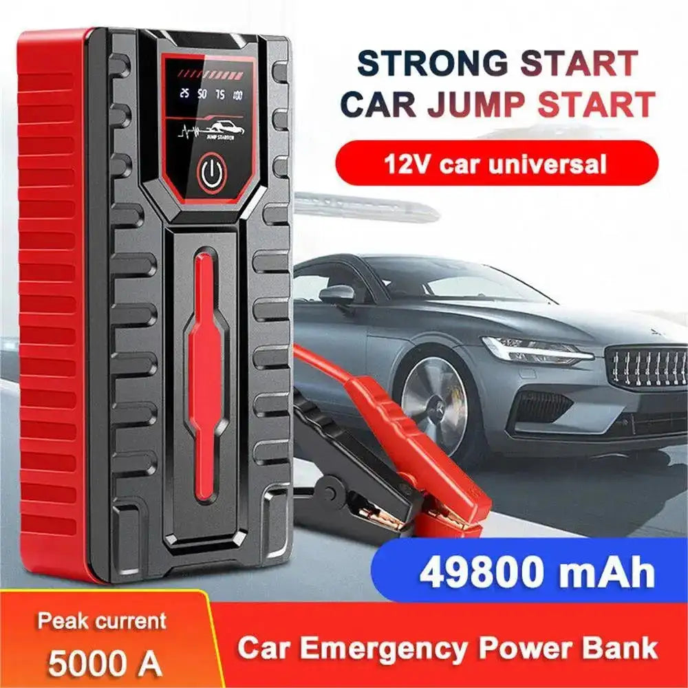 49800mAh Car Jump Starter Power Bank &ndash; Ultra High Capacity