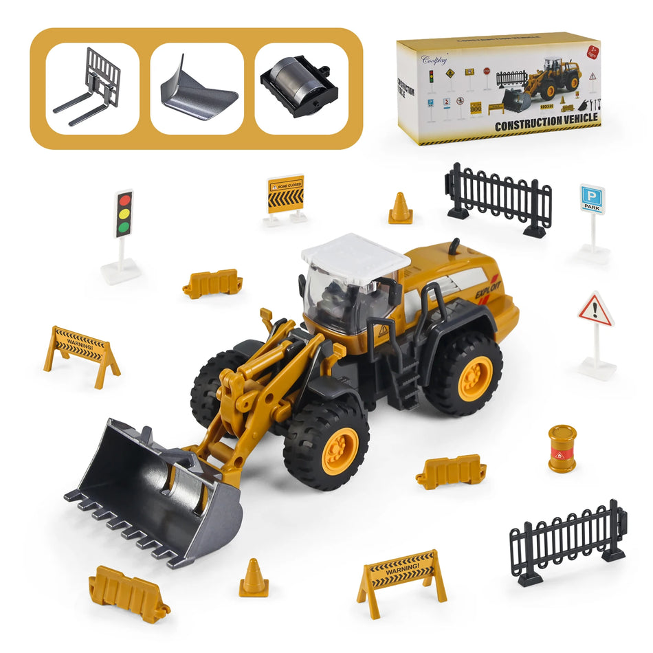 Inertia Bulldozer Set &ndash; Hands-On Learning Toy for Kids