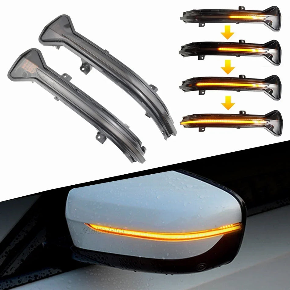 Feux de signalisation LED dynamiques séquentiels pour BMW G38 G20 G30 F90
