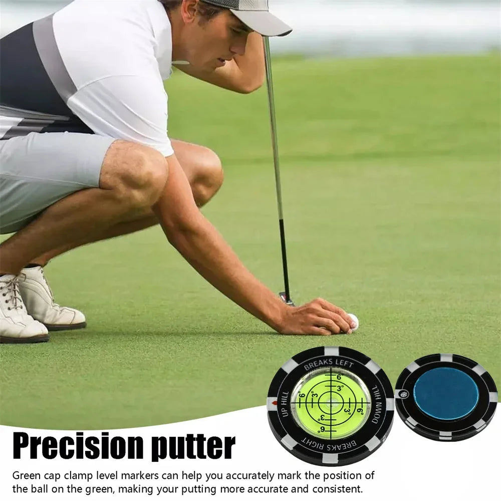 Golf Putt Ball Marker &ndash; High Precision Green Reading Aid