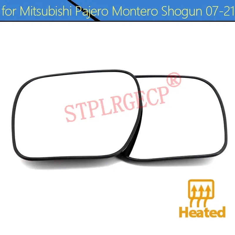 Rearview Side Mirror Lens Door Wing Mirrors Glass with Heating for Mitsubishi Pajero Montero Shogun V93 V97 V98 V87 2007-2021 by InterCyprus Trading Ltd