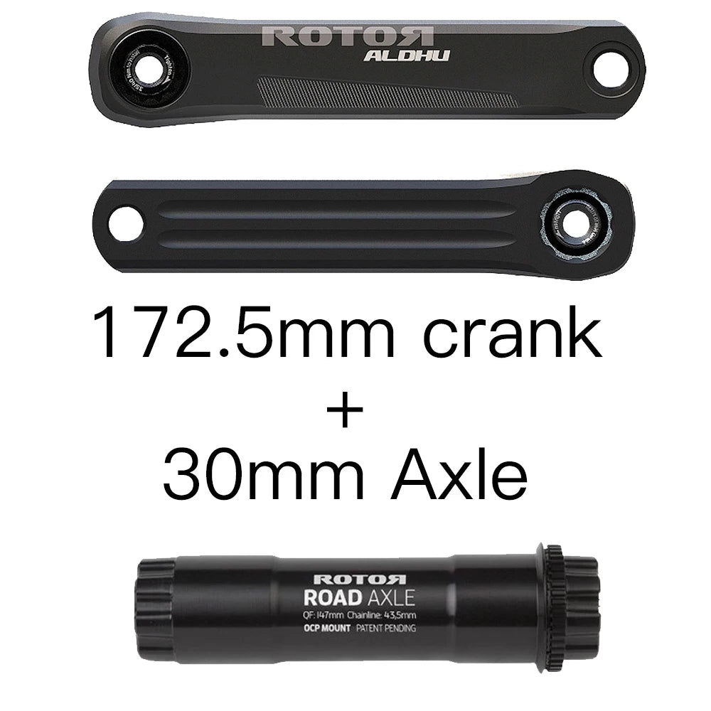 3D Crank BCD Straight Mounted Double Link Elliptical Rotor &ndash; Titanium Alloy Durability Canrk172.5 Axle30mm