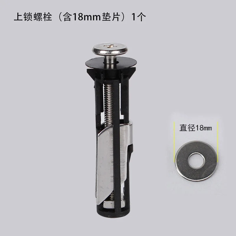 Heavy Duty Toilet Seat Fastener Bolt Kit &ndash; Stainless Steel 18mm gasket / 1pc