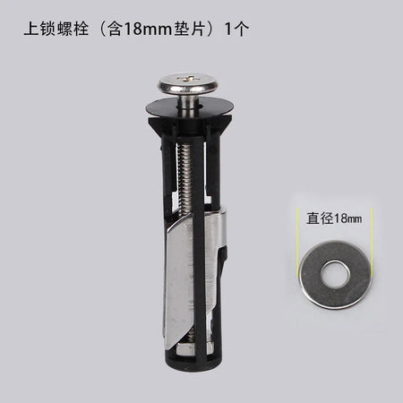 Heavy Duty Toilet Seat Fastener Bolt Kit &ndash; Stainless Steel 18mm gasket / 1pc