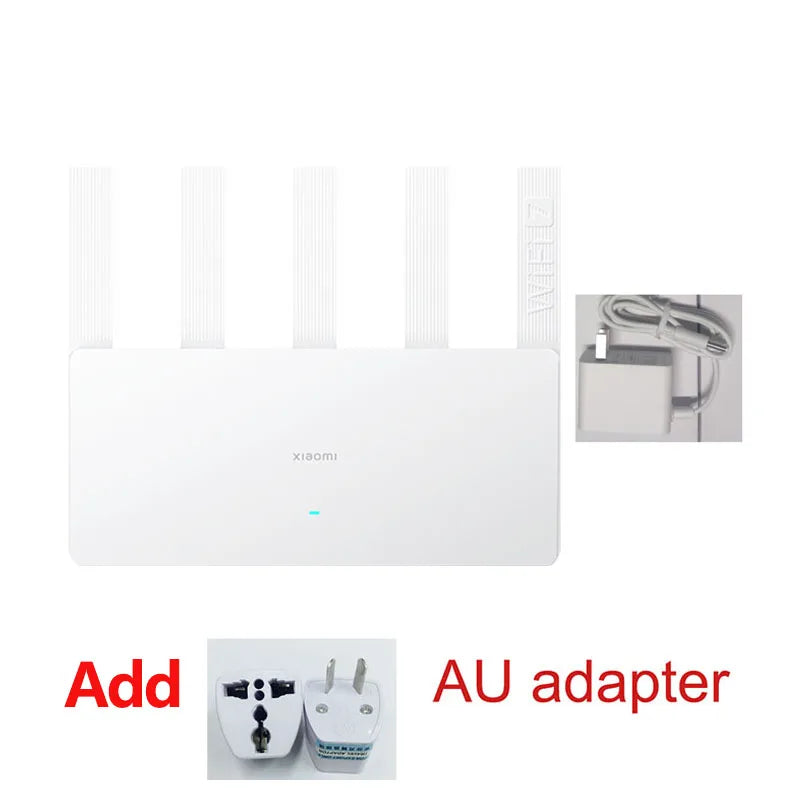 Xiaomi Router BE5000 &ndash; Ultra Fast 2.5G WiFi 7 Mesh Network Add AU adapter