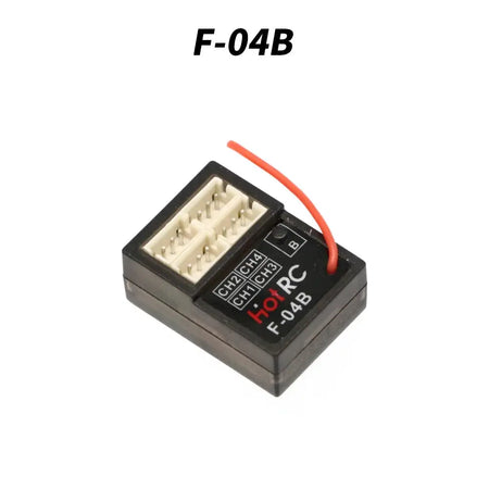 HOTRC 2.4Ghz F-04A F-06A F-08A F-01A F-04AT F-06AT F-08AT F-01AT with Gyro Light 4/6/8Ch Rc Receiver for Hotrc Rc Transmitter by InterCyprus Trading Ltd