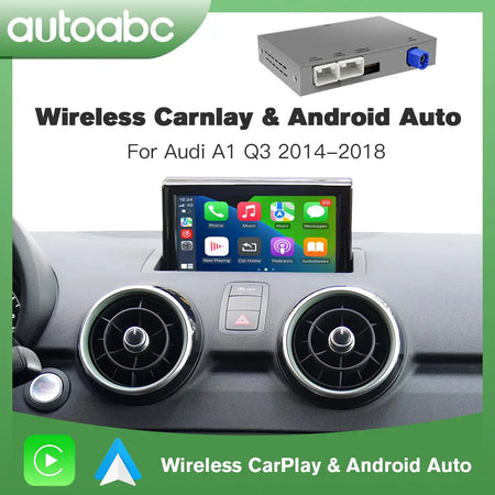 New Upgrade Wireless CarPlay Android Auto For Audi A1 Q3 2012-2018 MMI 2G RMC System With AirPlay Mirror Link Function BOX by InterCyprus Trading Ltd