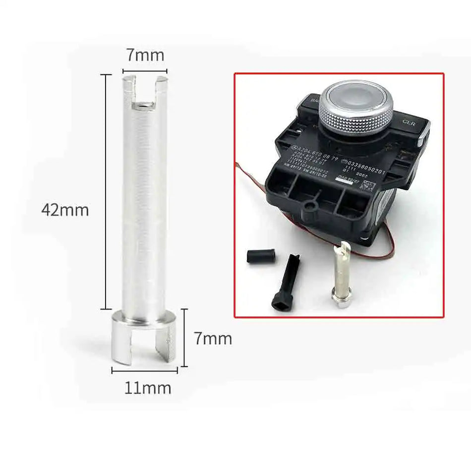 Buton de comutare rotativ pentru Mercedes Benz W204 X204 W212 W218 W172 Consola de comandă radio