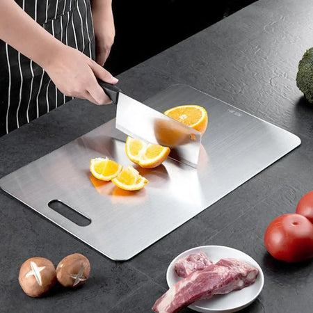 Thickened Stainless Steel Cutting Board &ndash; Antibacterial