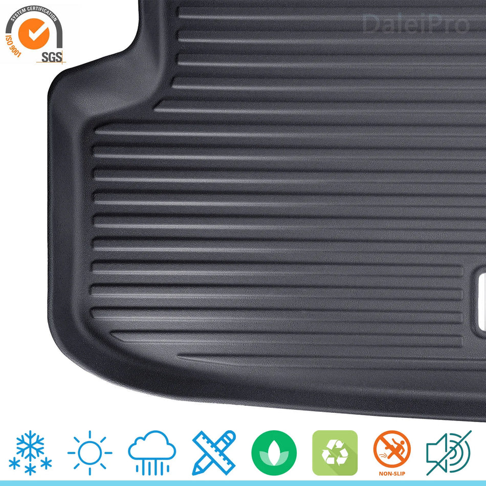 Xpeng G9 Bagagerumsmattor Allväders Anpassad Passform Lastmatta TPE