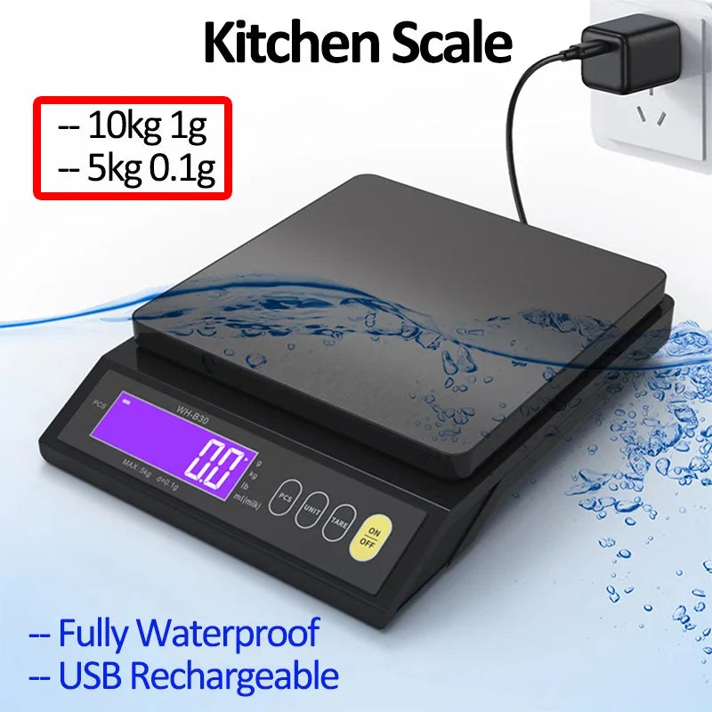 5kg/0.1g 10kg/1g Digital Kitchen Scale &ndash; High Precision