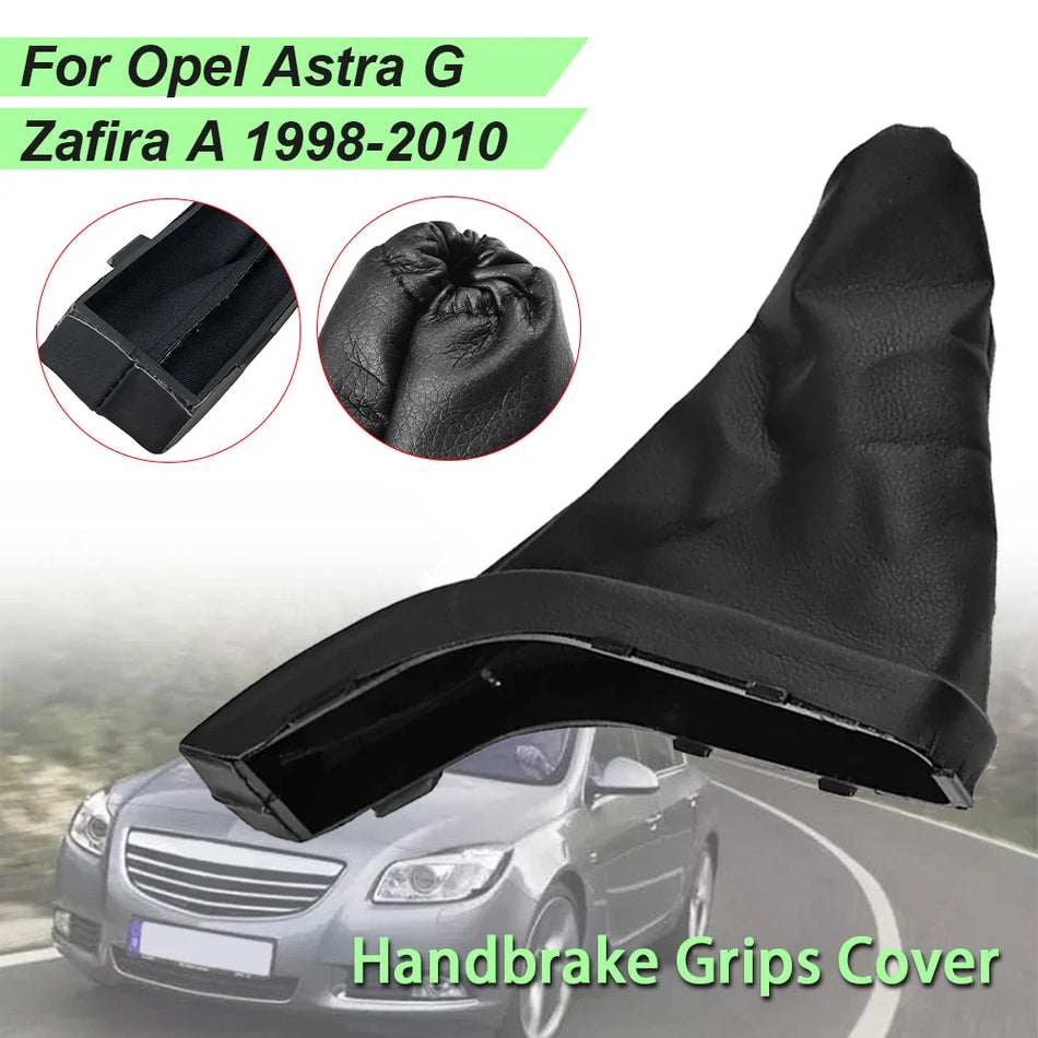 Manchon de frein à main pour Vauxhall Opel Astra G Zafira A en cuir PU antidérapant 20,5x5,2x20 cm