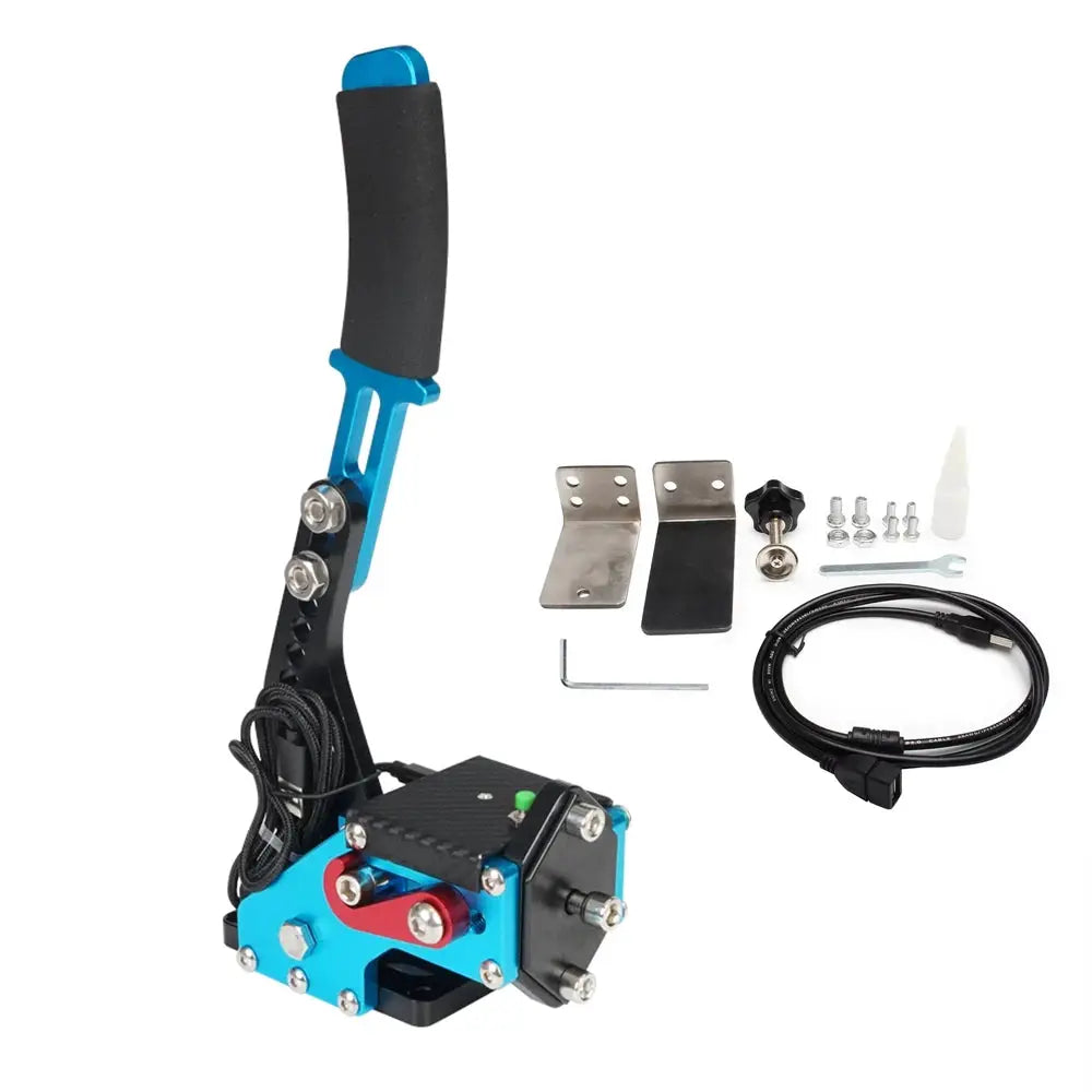 USB Handbrake PS4/PS5 Support Logitech G29 or T300, XBOX1 XSS XSX for G920, PC SIM Racing Horizon Games Hand Brake System by InterCyprus Trading Ltd