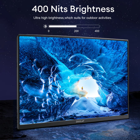 ZEUSLAP 16 Inch Portable Monitor &ndash; High-Definition IPS Screen for Gaming