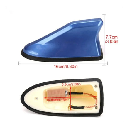 Universal Shark Fin Antenna &ndash; Enhanced FM Radio Signal Quality