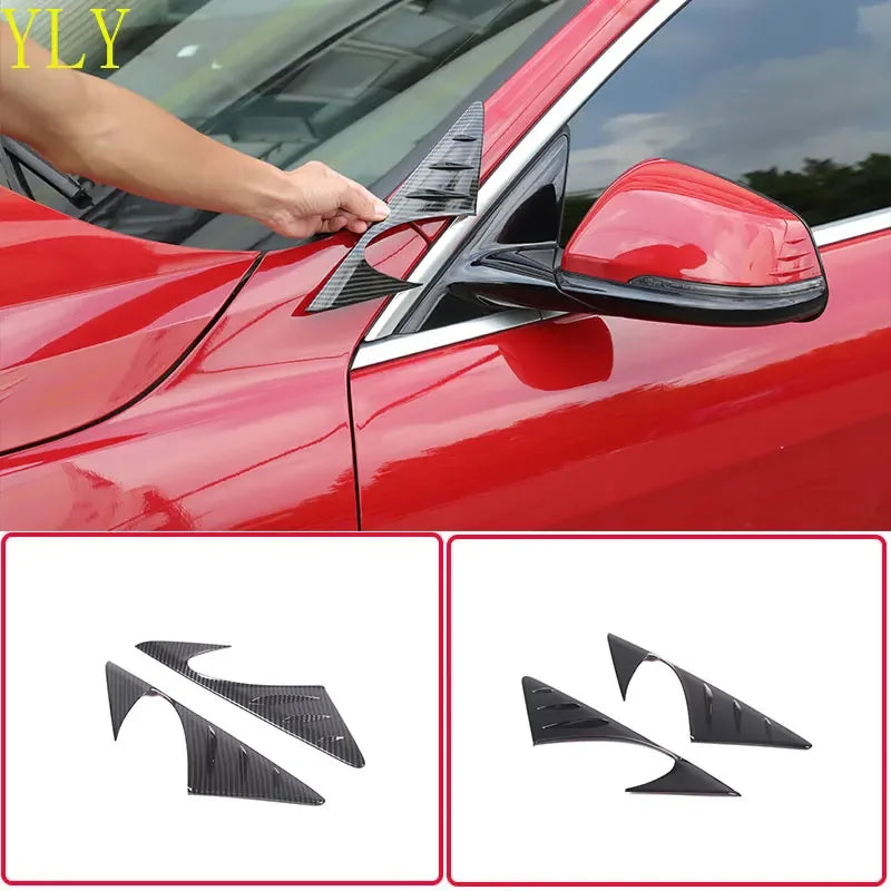 BMW 1 Series F40 F44 ABS Τρίγωνο Διακοσμητικό Καθρέφτη από Άνθρακα