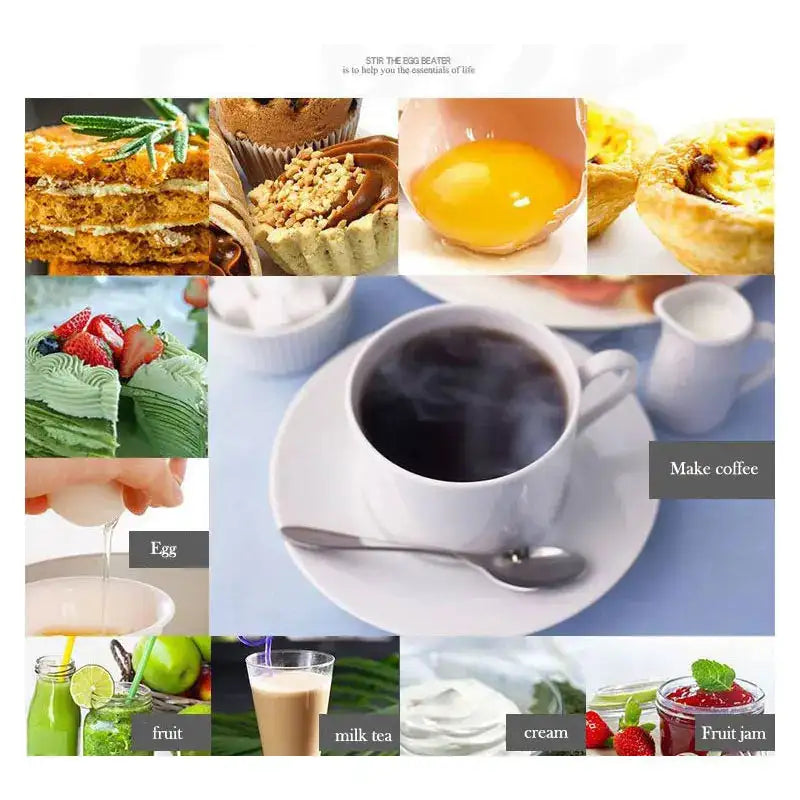 Electric Milk Frother Handheld Mini Foamer For Coffee