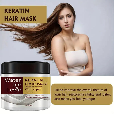 Keratin Collagen Hair Mask &ndash; Fast Repair for Damaged Hair