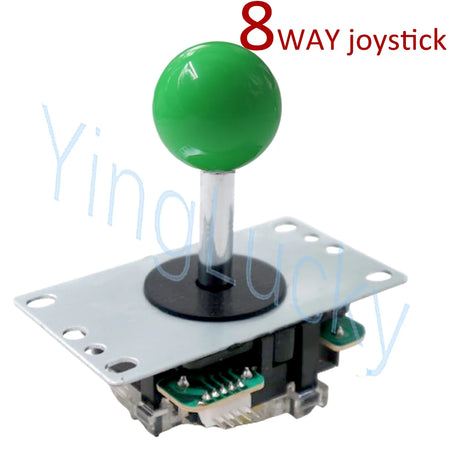 Arcade Joysticks 8-Way 5Pin &ndash; Sanwa Style Precision for Game Consoles 5p-8way-green