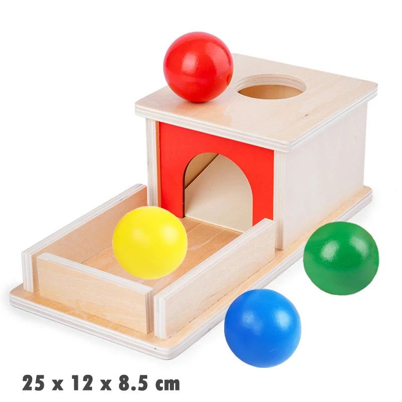 BZS00372 Object Permanence Box &ndash; Wooden Montessori Toy 6