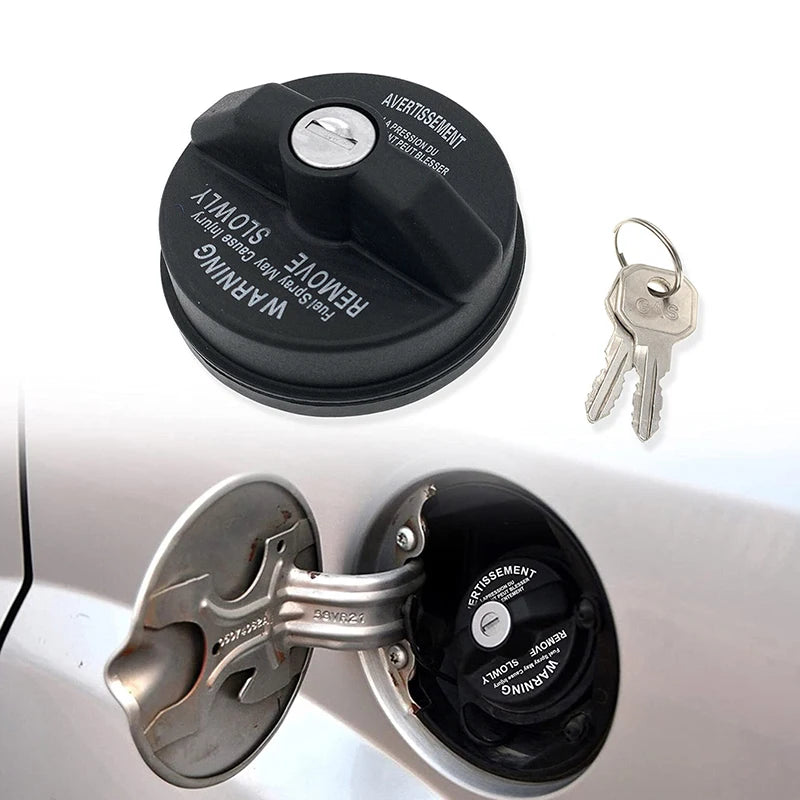 Fuel Tank Cap with Lock for Dodge RAM 1500 ABS Anti Theft Replacement Part Direct Fit