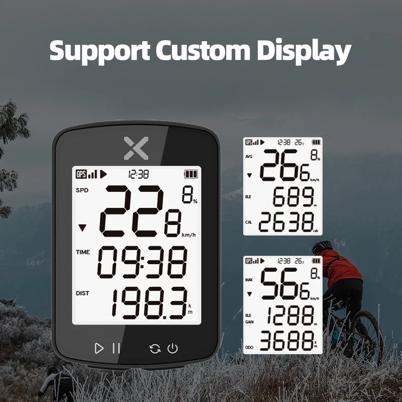 XOSS G2 GPS Bike Computer &ndash; IPX7 Waterproof Design