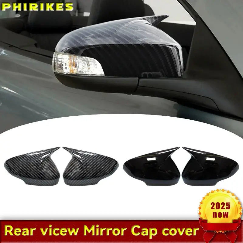 Exterior Rearview Mirror Covered with ABS Decorative Cover Modification For Volvo C30 C70 S40 S60 V40 V50 V70 2008- 2010 by InterCyprus Trading Ltd