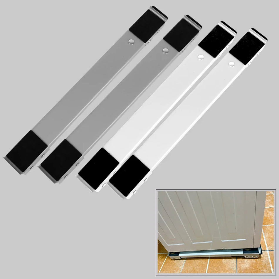 Базовая подставка для холодильника на колесах, подвижная роликовая полка, пластиковая подставка