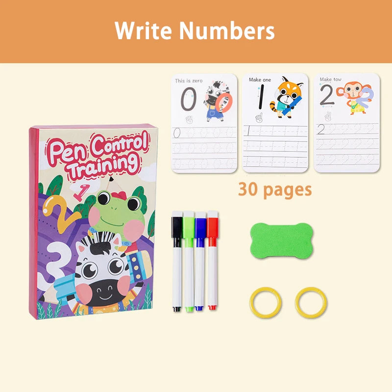 BZS00457 Toddlers Pen Control Books &ndash; Montessori Learning D
